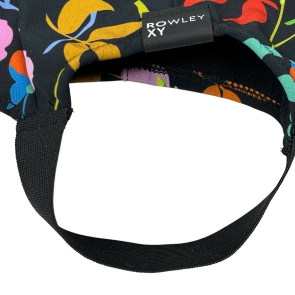 Roxy Rowley Multicolor Floral Large winter ski Pants with Zipper Details. NWT - Picture 8 of 8